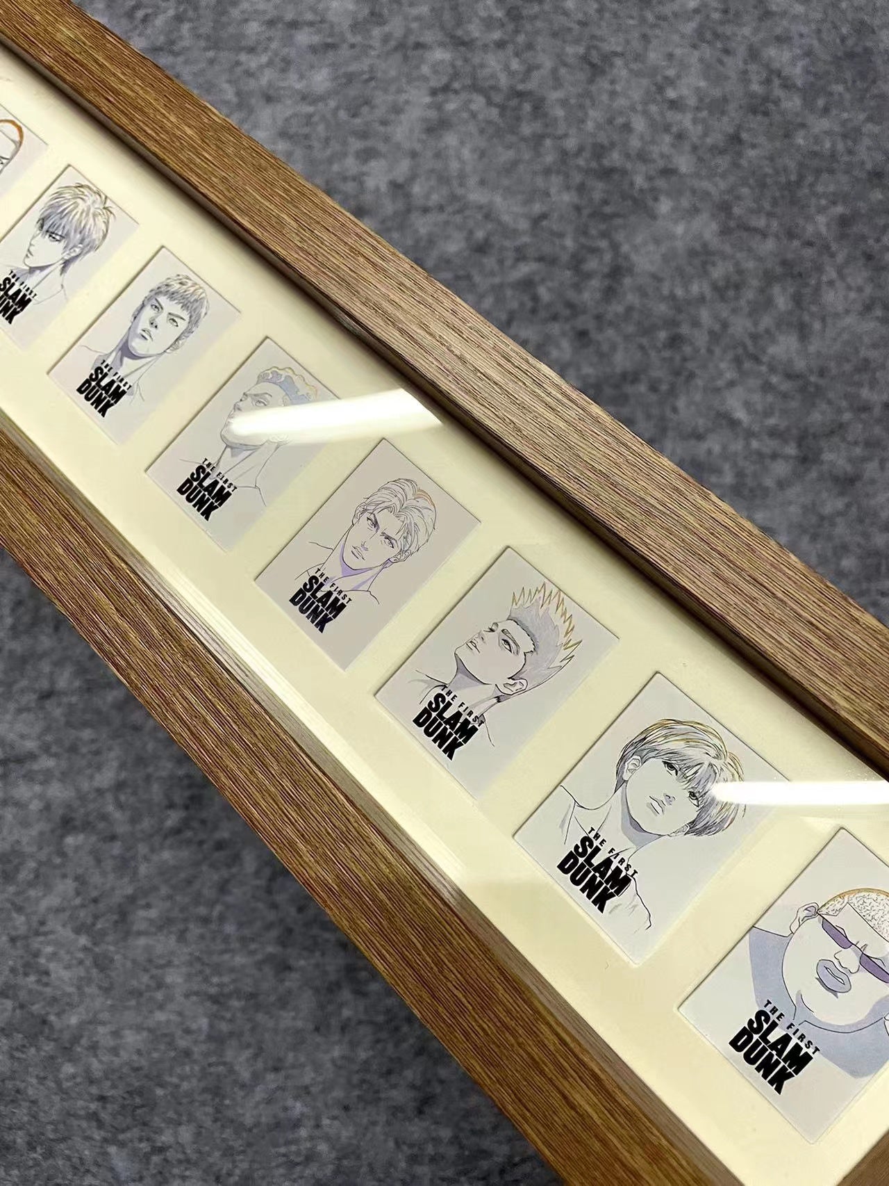 Slam Dunk Portraits Character Drawing 2022 Poster Frame [47cm x 12cm]