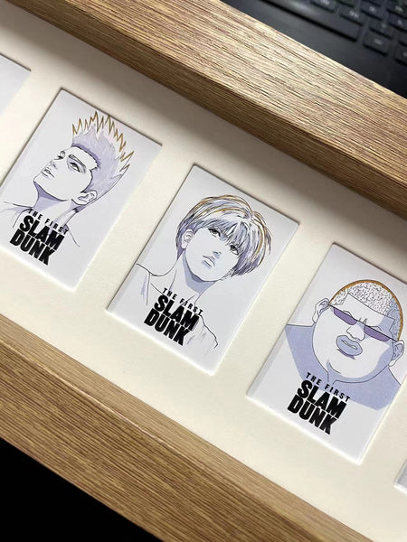 Slam Dunk Portraits Character Drawing 2022 Poster Frame [47cm x 12cm]