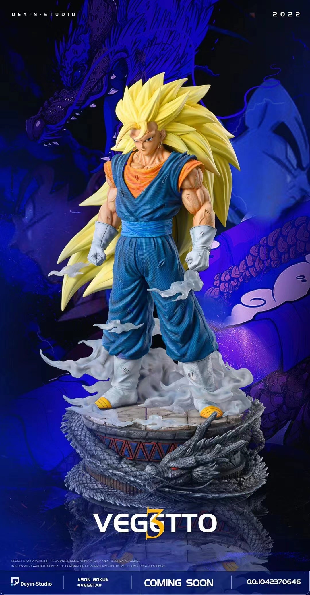 Deyin Studio - Super Saiyan 3 Vegeto [2 Variants]