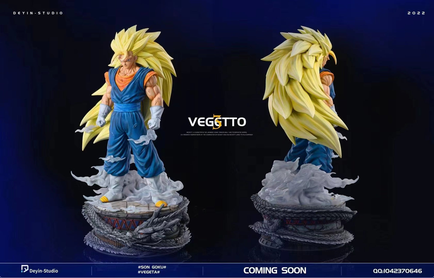 Deyin Studio - Super Saiyan 3 Vegeto [2 Variants]