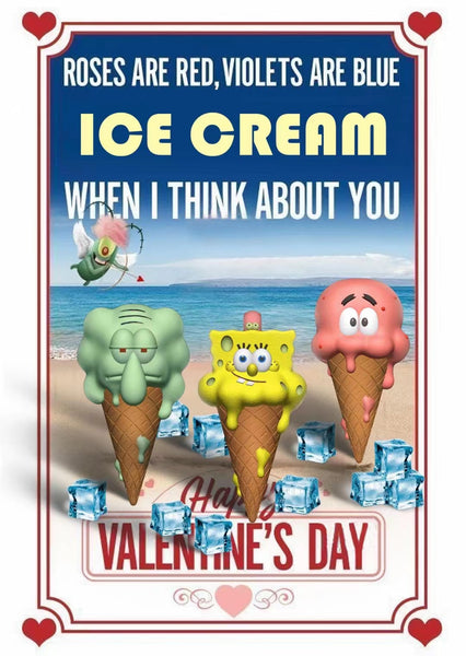 Star Film Studio - Ice Cream SpongeBob / Patrick Star / Squidward 