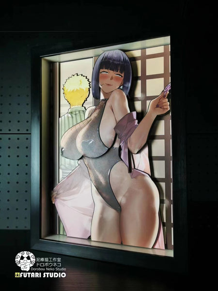 Dorobou Neko Studio - Hyuga Hinata 3D Cast Off Poster Frame [DS017]
