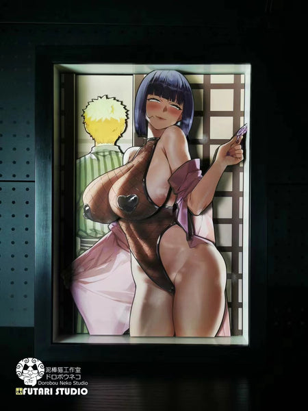 Dorobou Neko Studio - Hyuga Hinata 3D Cast Off Poster Frame [DS017]