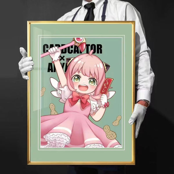 Anya Forger Cosplay Cardcaptor Sakura Poster Frame [Green Version / Pink Version]
