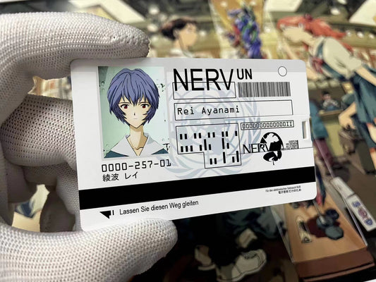 USB NERV ID Card Asuka Langley Soryu / Rei Ayanami / Shinji Ikari