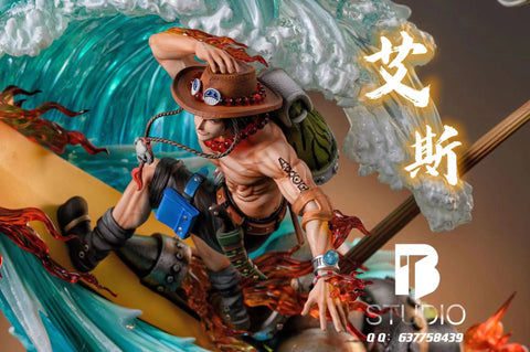 BT Studio - Fire Fist Portgas D Ace Surfing 2.0 [Manga Version / Transparent Version]