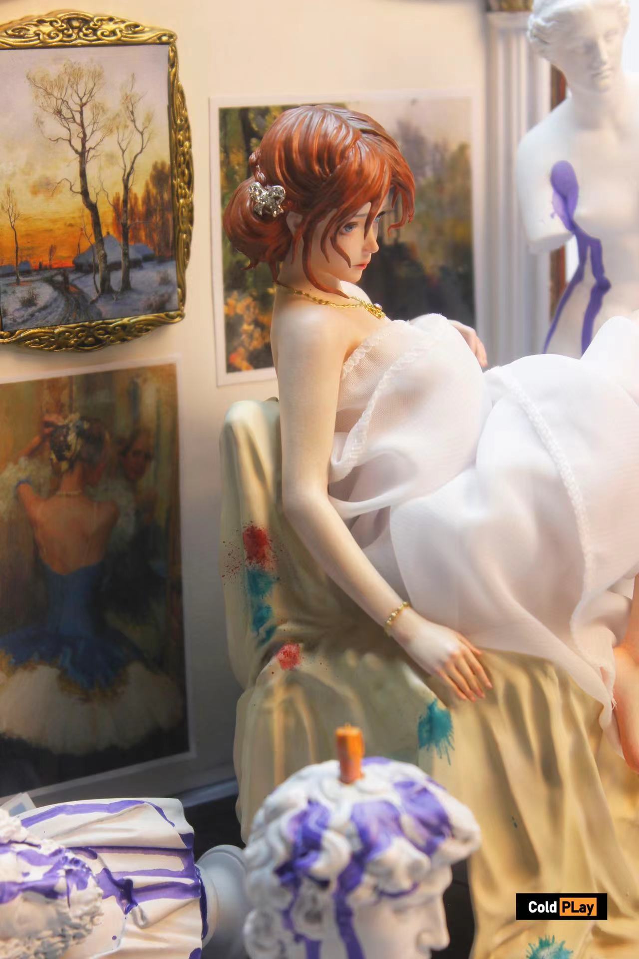Cold Play Studio - Model [Red Hair / Blue Hair][4 Varinats]