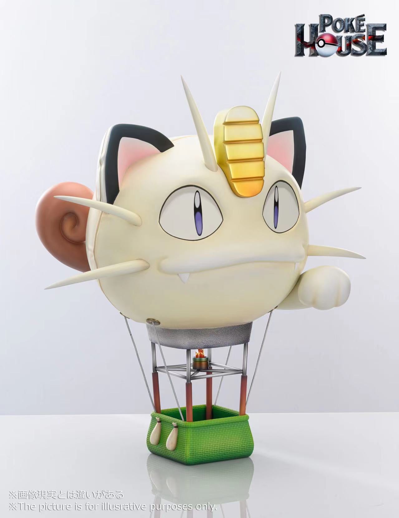 Poke House - Meowth Air Balloon and Jessie Rocket Team [3 Variants]