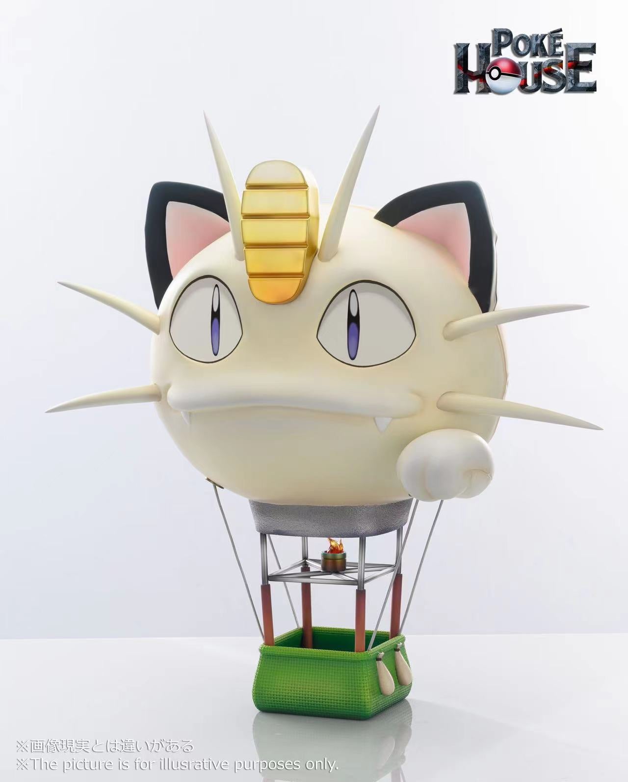 Poke House - Meowth Air Balloon and Jessie Rocket Team [3 Variants]