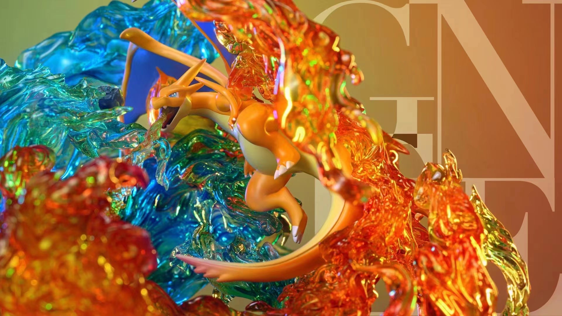 Gene Studio - Mega Charizard X, Mega Charizard Y & Charmeleon