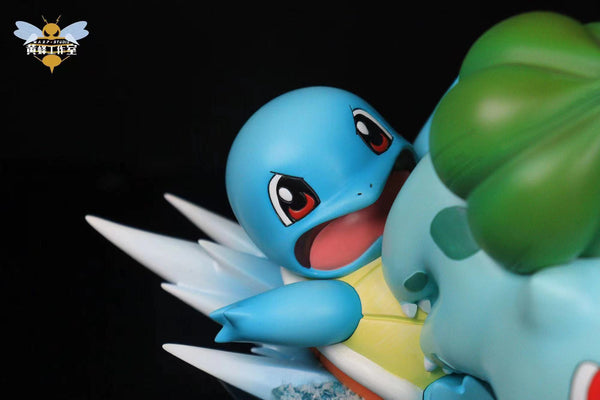 WASP Studio - Bulbasaur & Squirtle Skiing
