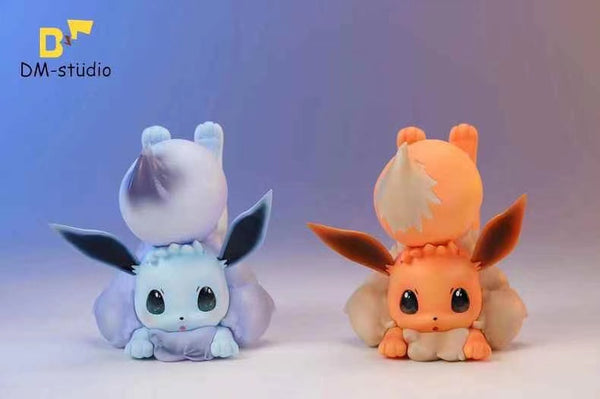 DM Studio - Wrestling Eevee [Original Color / Snow White Color]