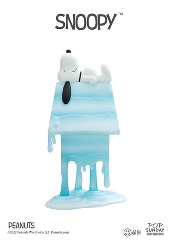 Meng Qi X POP Sunday - Glacial Melting Snoopy [Blue Color / Cow Color]