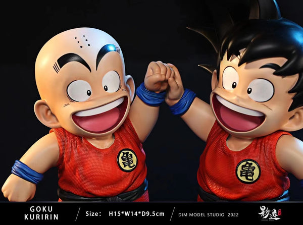 Dim Model Studio - Kid Son Goku & Krillin [Anime Version / Manga Version]