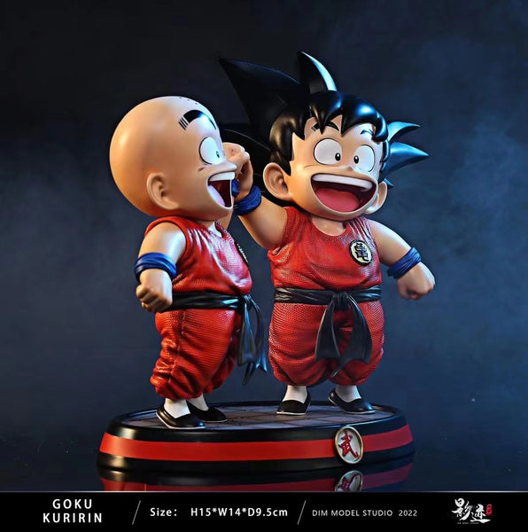 Dim Model Studio - Kid Son Goku & Krillin [Anime Version / Manga Version]