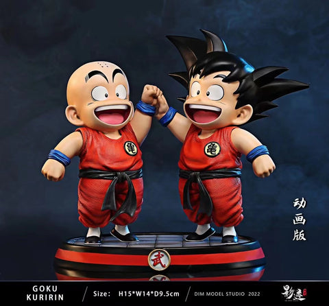 Dim Model Studio - Kid Son Goku & Krillin [Anime Version / Manga Version]