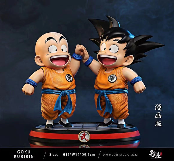 Dim Model Studio - Kid Son Goku & Krillin [Anime Version / Manga Version]