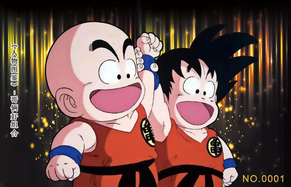 Dim Model Studio - Kid Son Goku & Krillin [Anime Version / Manga Version]