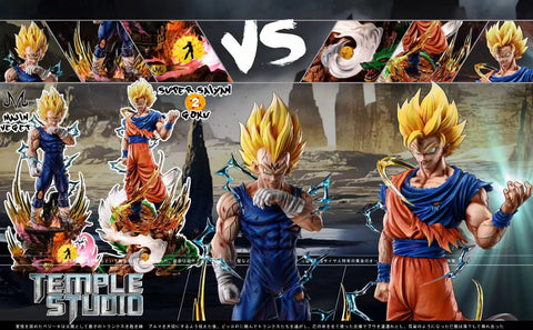 Temple Studio - Majin Vegeta VS Super Saiyan 2 Goku [3 Variants]