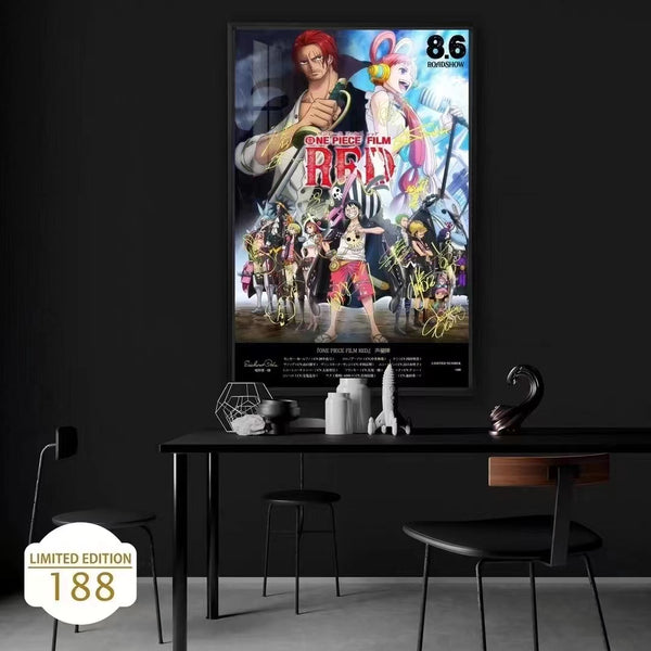8.6 Roadshow - One Piece Film Red Poster Frame 