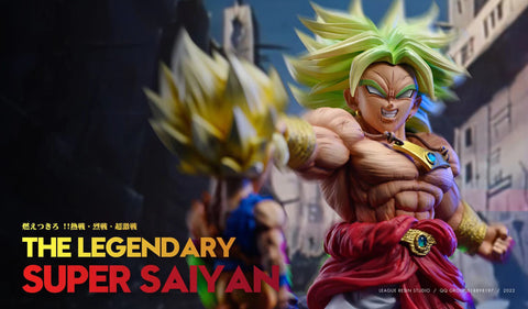 League Studio - Super Saiyan Fury Broly vs Son Goku