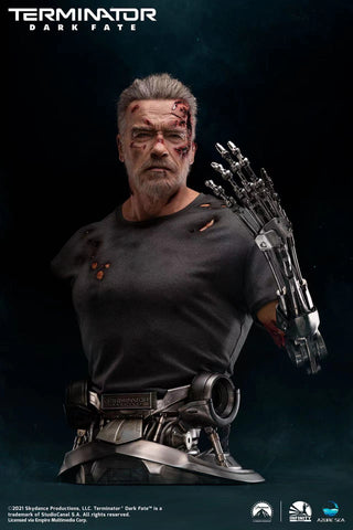 Infinity Studio X Azure Sea - Terminator: Dark Fate - T-800 1/1 Bust Statue