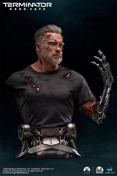 Infinity Studio X Azure Sea - Terminator: Dark Fate - T-800 1/1 Bust Statue