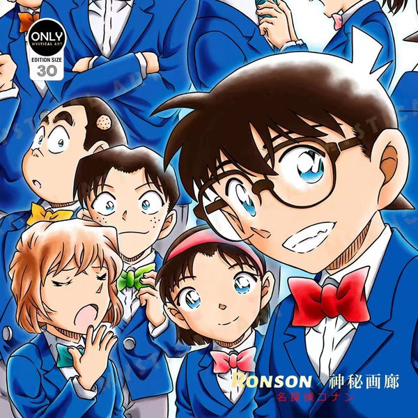 Mystical Art x Ronson - Detective Conan 100 Rolls Anniversary Poster Frame