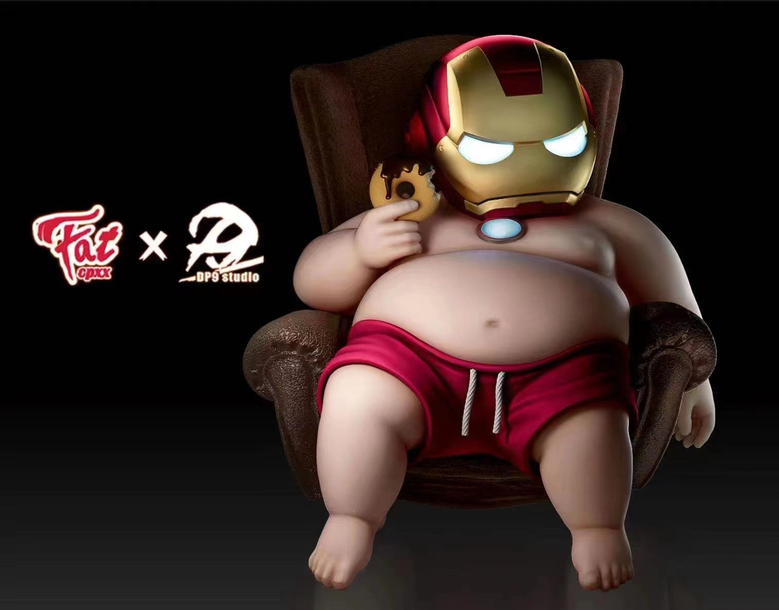 CPXX Studio X DP9 Studio - Couch Potato with Iron Man Helmut