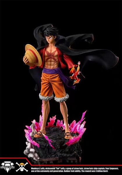 Diamond Studio - Ryou Haki Luffy / Flame Emperor Sabo