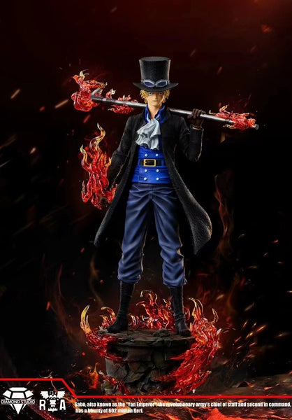 Diamond Studio - Ryou Haki Luffy / Flame Emperor Sabo