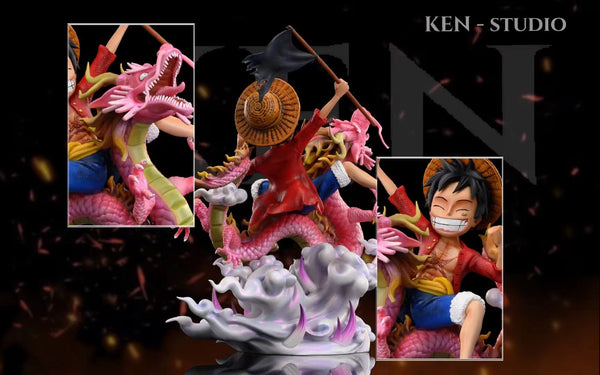 KEN Studio - Luffy Riding on Momonosuke