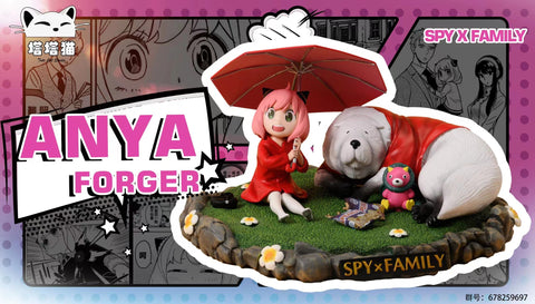 Tata Cat Studio - Anya Forger with Bond Forger