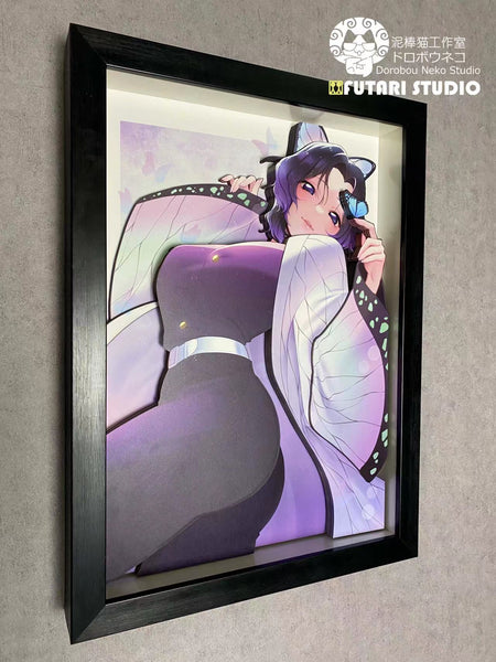 Dorobou Neko Studio - Shinobu Kocho 3D Poster Frame [DS019][2 Variants]