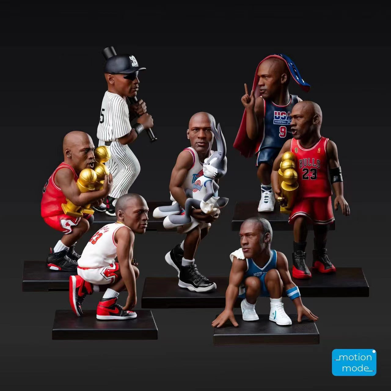 Motion Mode Studio - Michael Jordan - The Road to Conferred God [Set of 7pcs]