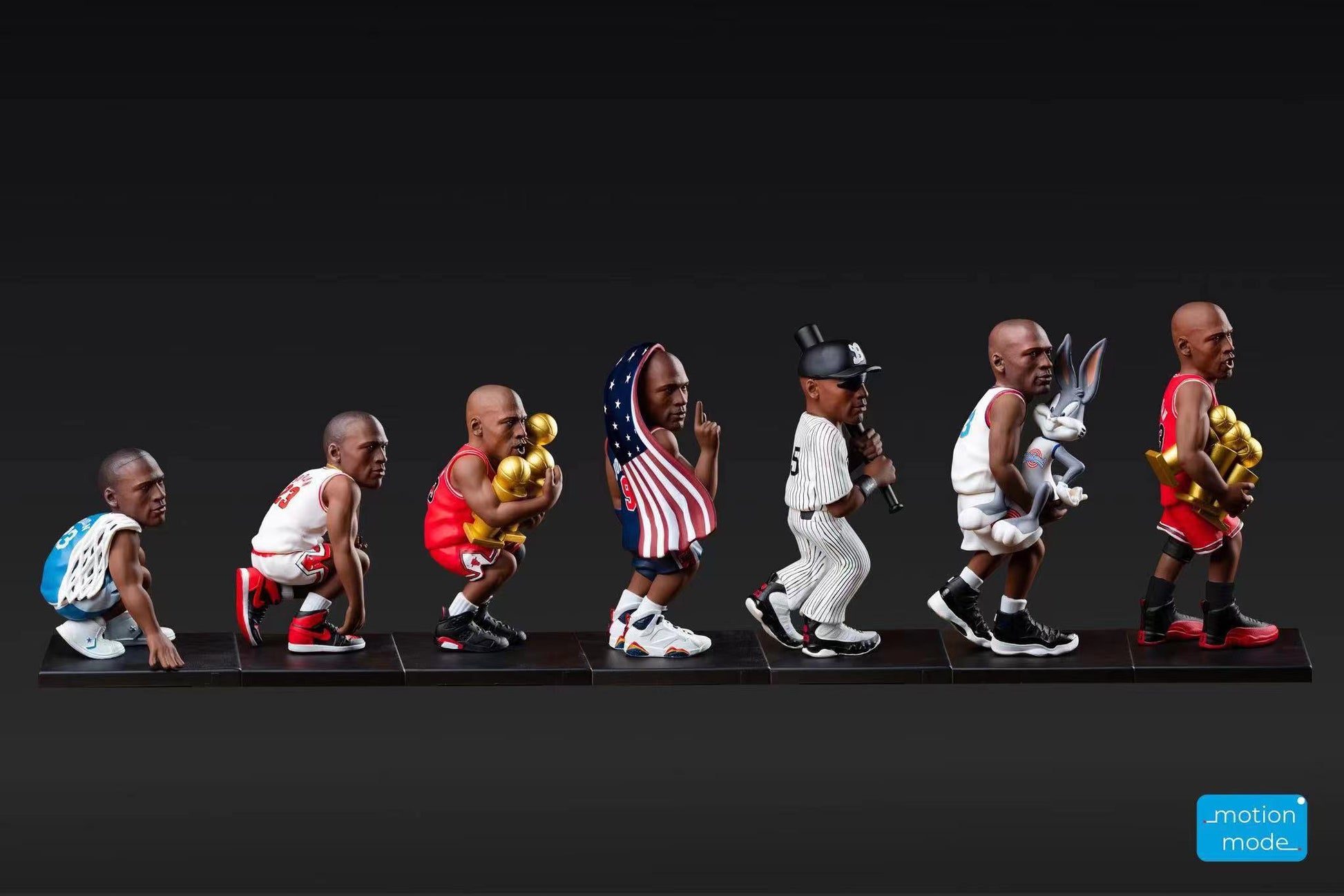 Motion Mode Studio - Michael Jordan - The Road to Conferred God [Set of 7pcs]