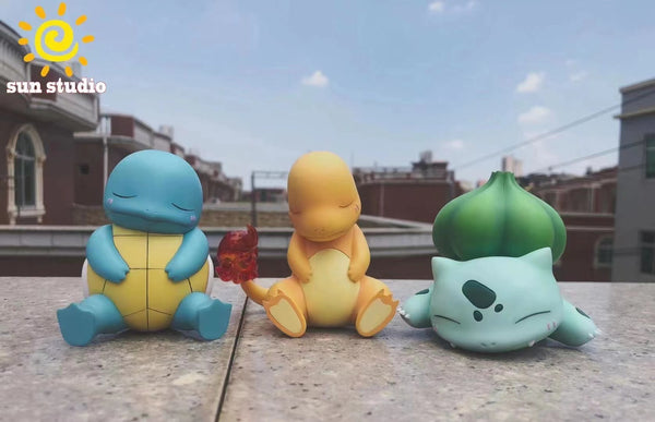 Sun Studio - Sleepy Slowpoke, Squirtle, Charmander & Bulbasaur