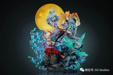 One Piece Kaidou Uo Uo no Mi Seiryu Fruit Devil Fruits Resin Statue Figure  GK