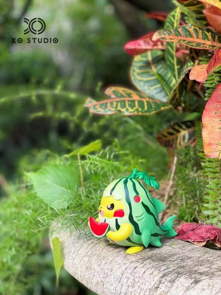 XO Studio - Pikachu Cosplay Cute Watermelon Shark 