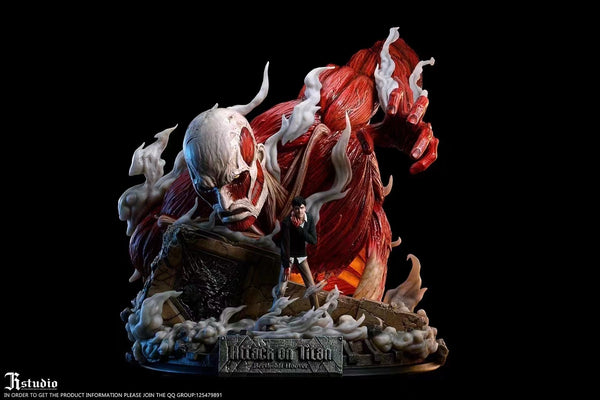 JR Studio - Colossal Titan & Bertholdt Hoover