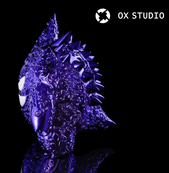 OX Studio - Electroplating ver. Relief Sculpture Gengar 