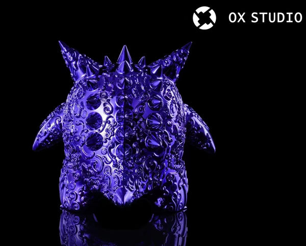 OX Studio - Electroplating ver. Relief Sculpture Gengar 