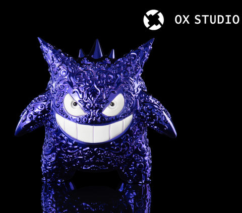 OX Studio - Electroplating ver. Relief Sculpture Gengar