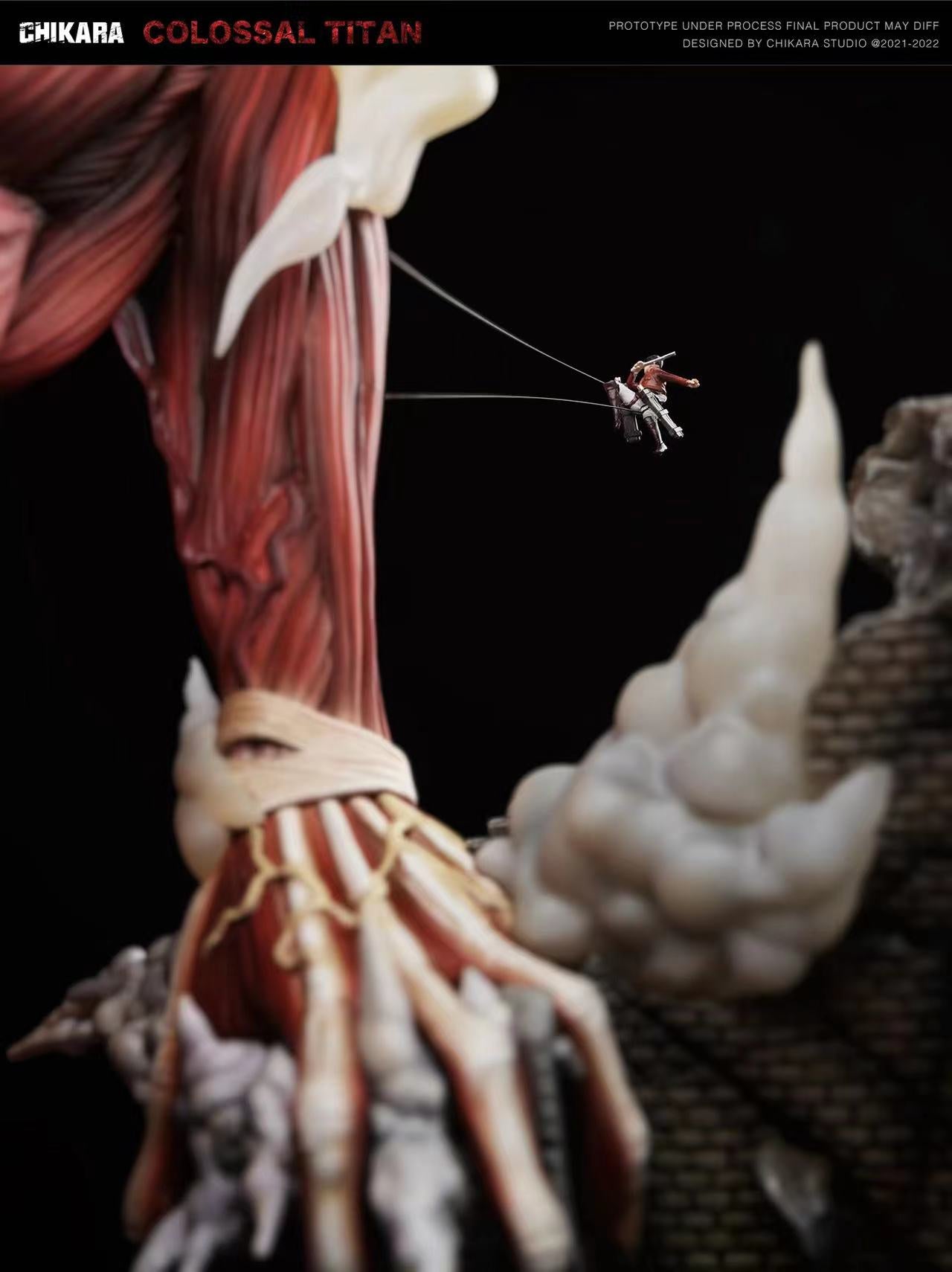 Chikara Studio - Colossal Titan Breaks Wall [4 Variants]