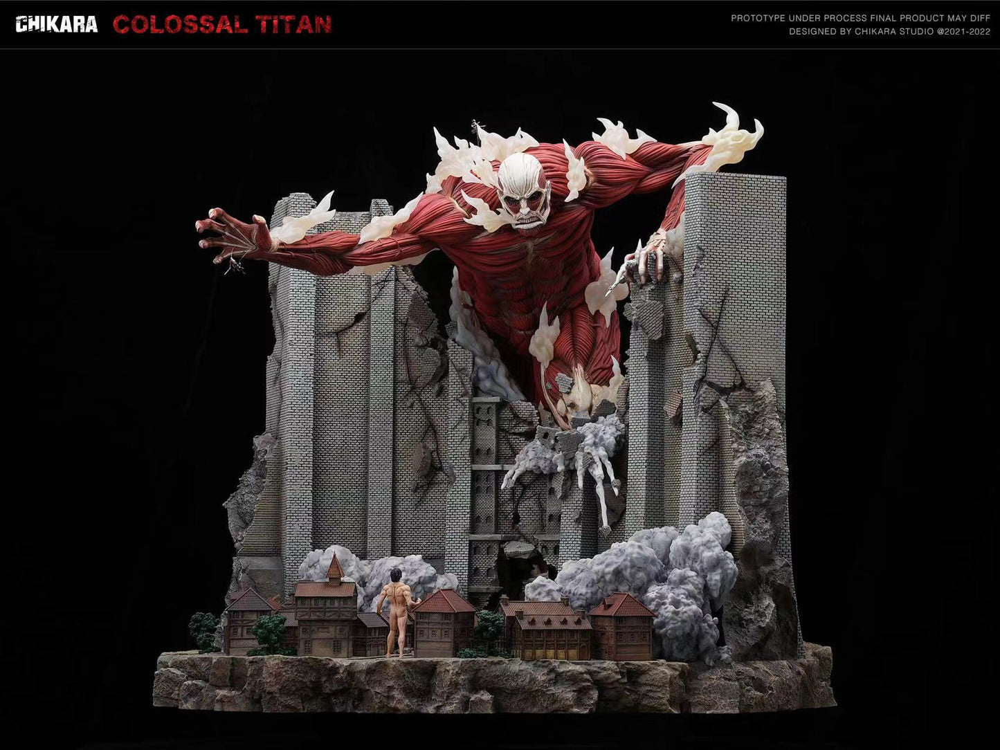 Chikara Studio - Colossal Titan Breaks Wall [4 Variants]