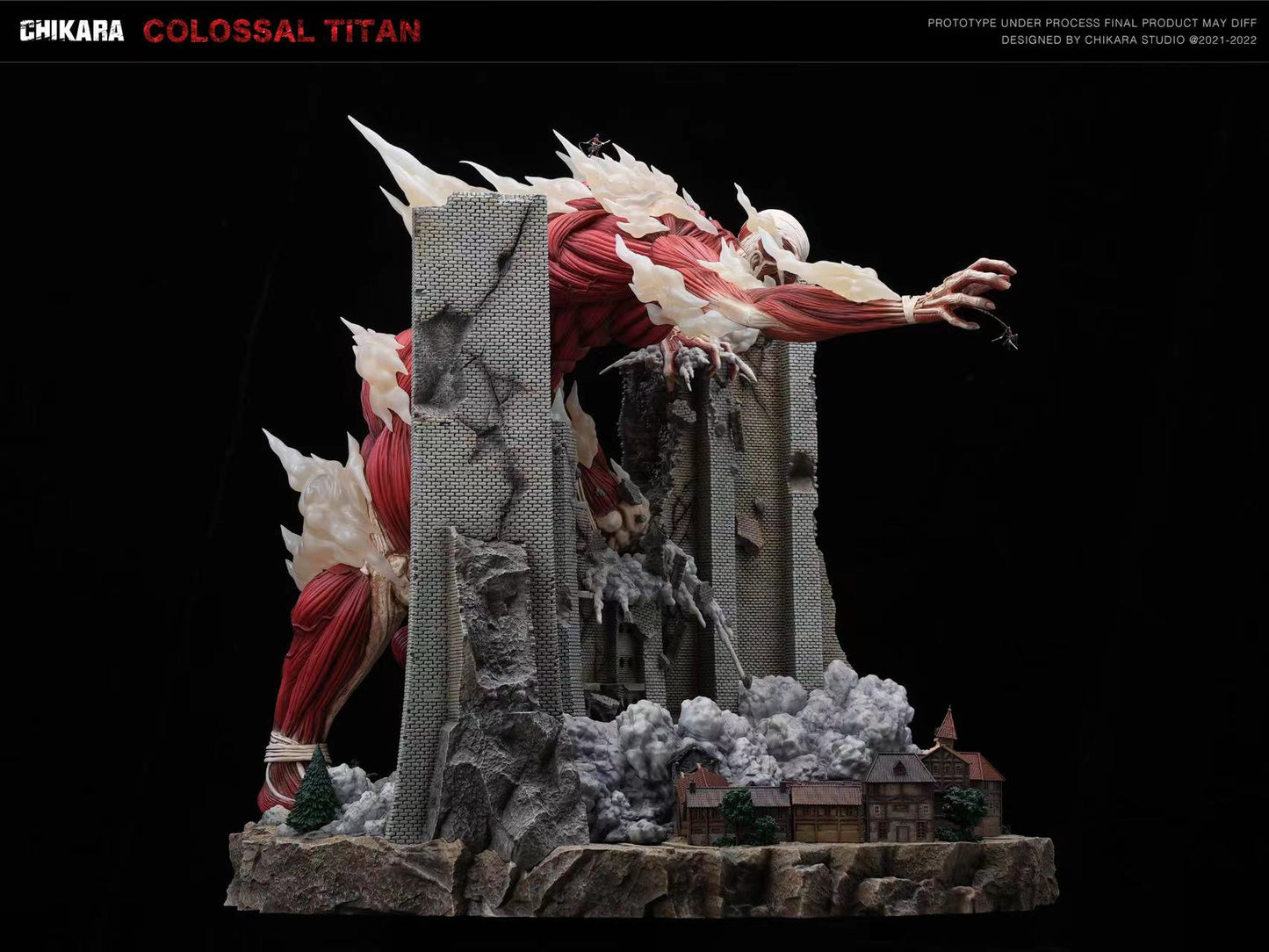 Chikara Studio - Colossal Titan Breaks Wall [4 Variants]
