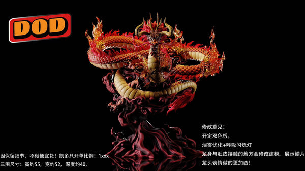 DOD Studio - Kaido Dragon Form [Flaming Version /  Azure Version]