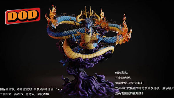 DOD Studio - Kaido Dragon Form [Flaming Version /  Azure Version]