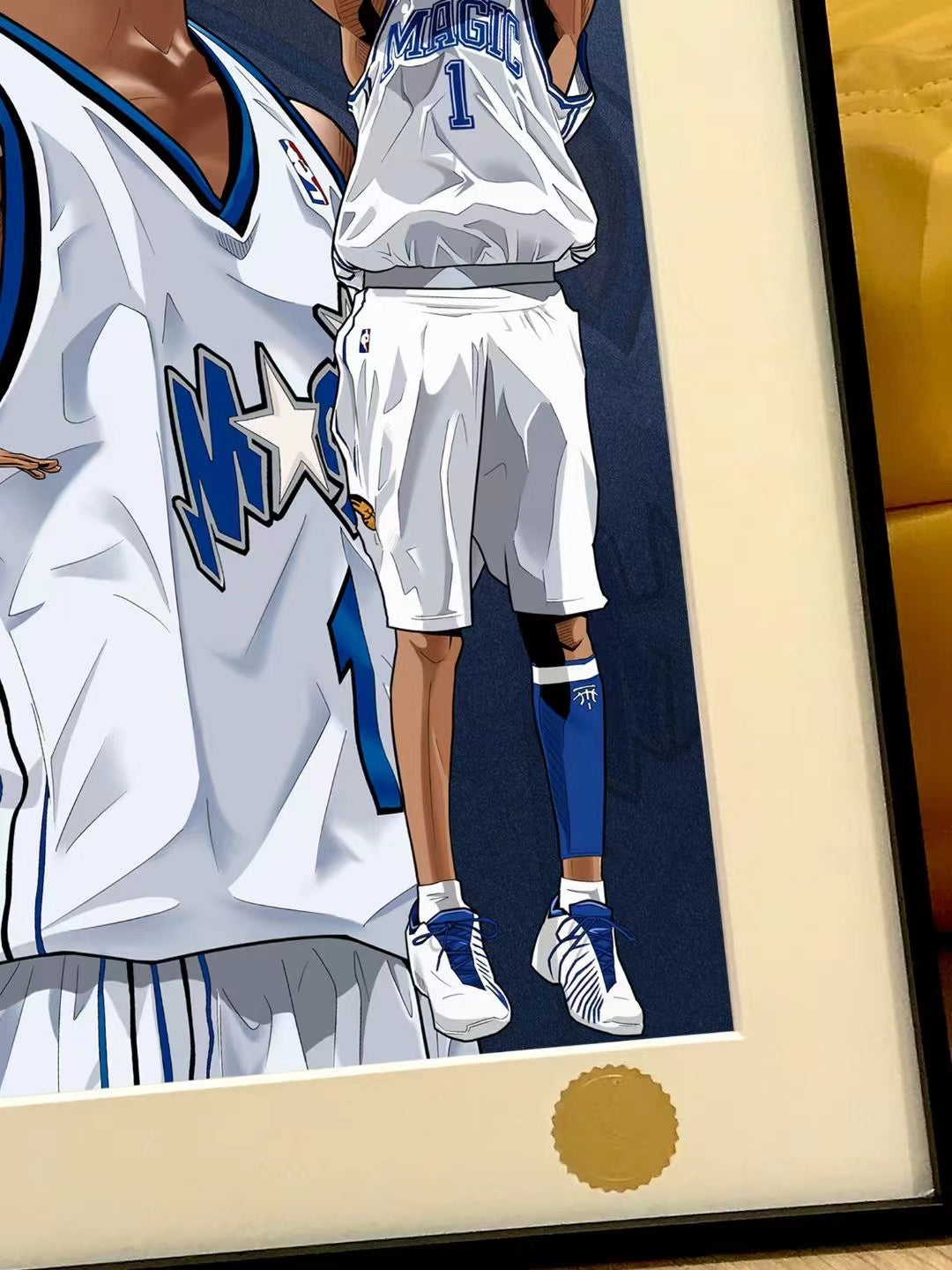 Xing Kong Studio X Jesse - Tracy McGrady Poster Frame