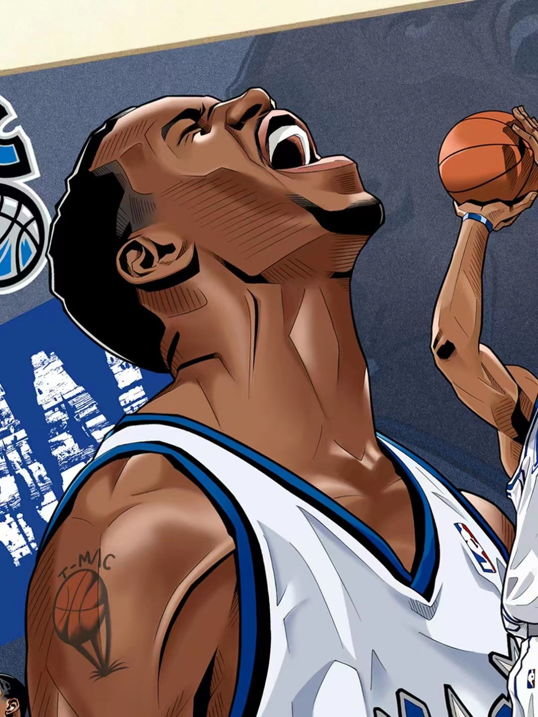 Xing Kong Studio X Jesse - Tracy McGrady Poster Frame